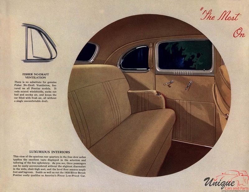 1938 Pontiac Brochure Page 19